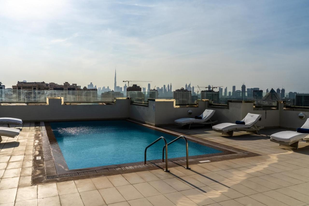 Suha Park Hotel Apartments, Waterfront Jaddaf Dubai Exterior foto