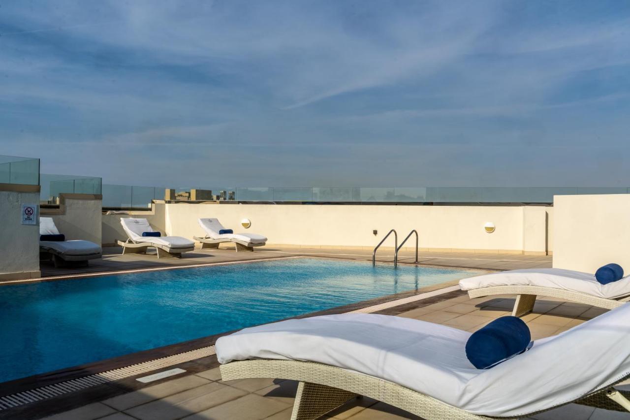 Suha Park Hotel Apartments, Waterfront Jaddaf Dubai Exterior foto