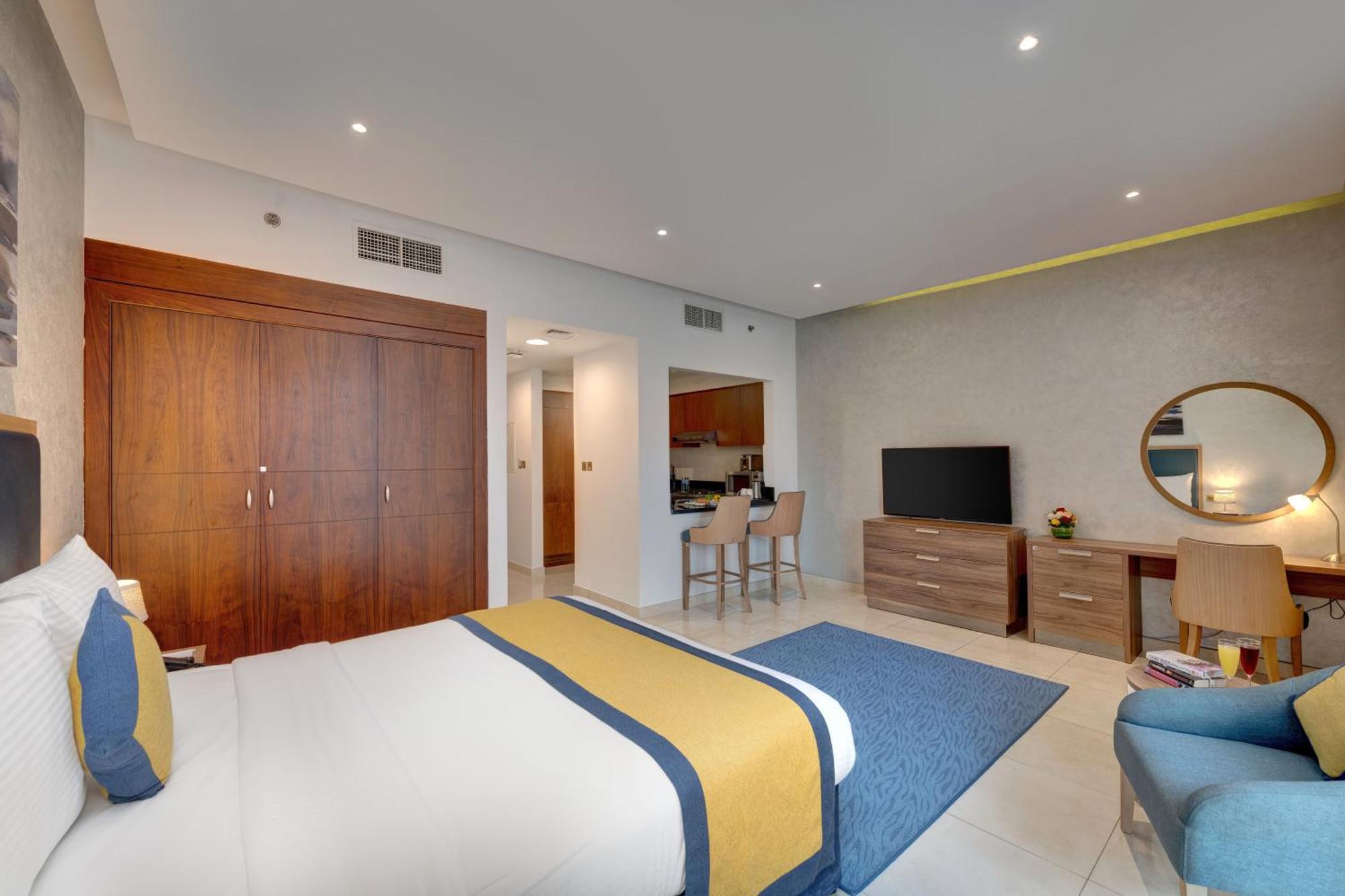 Suha Park Hotel Apartments, Waterfront Jaddaf Dubai Quarto foto