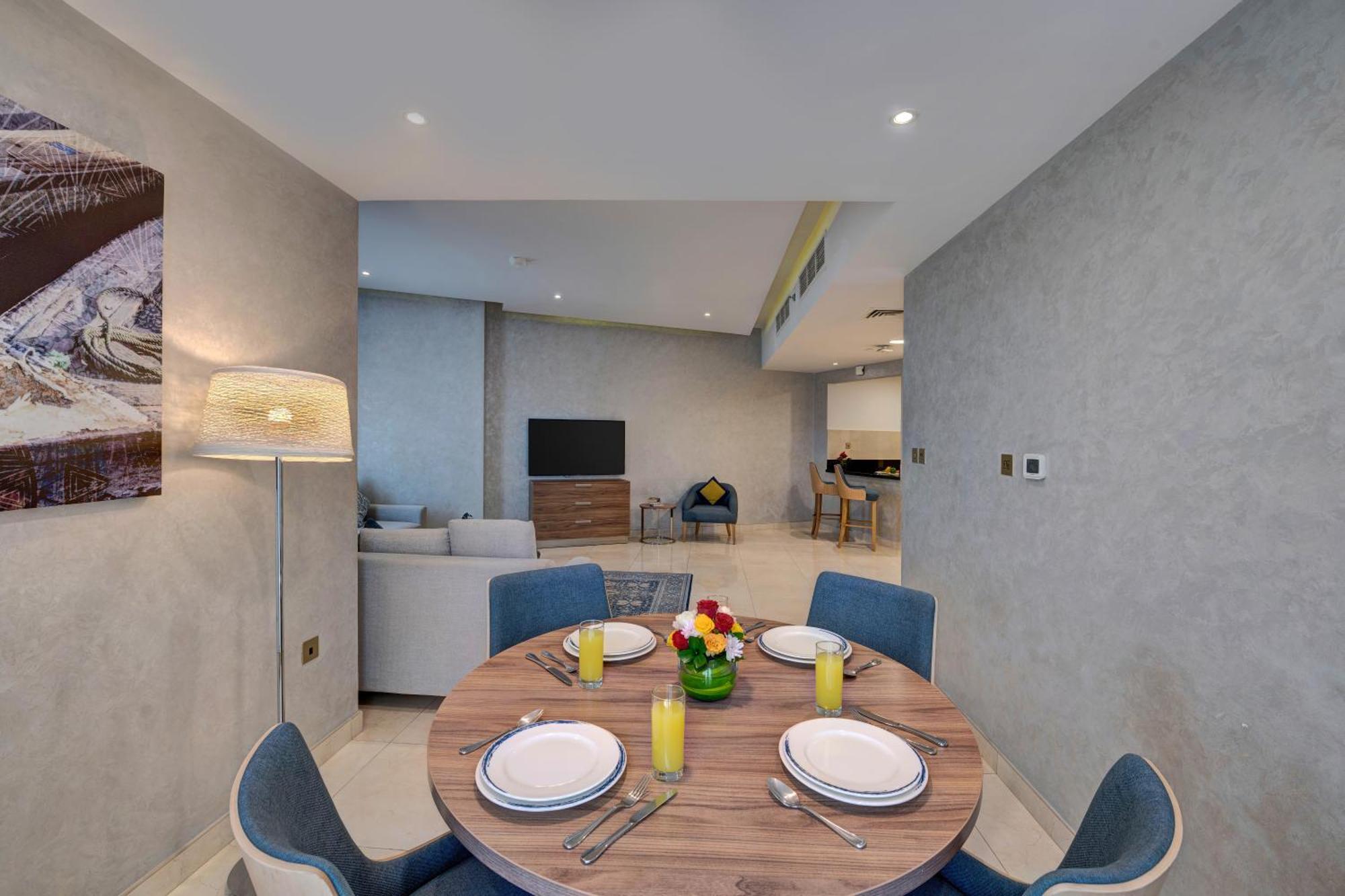 Suha Park Hotel Apartments, Waterfront Jaddaf Dubai Quarto foto
