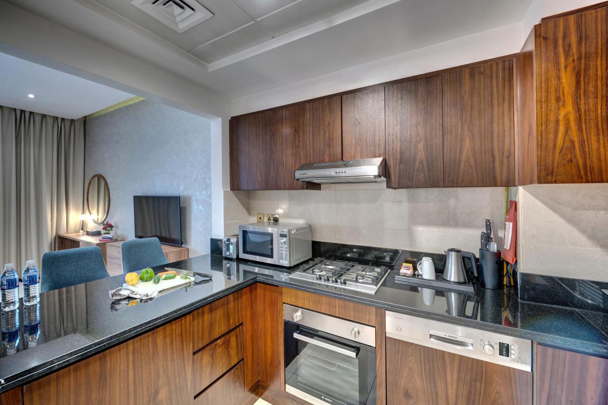Suha Park Hotel Apartments, Waterfront Jaddaf Dubai Exterior foto