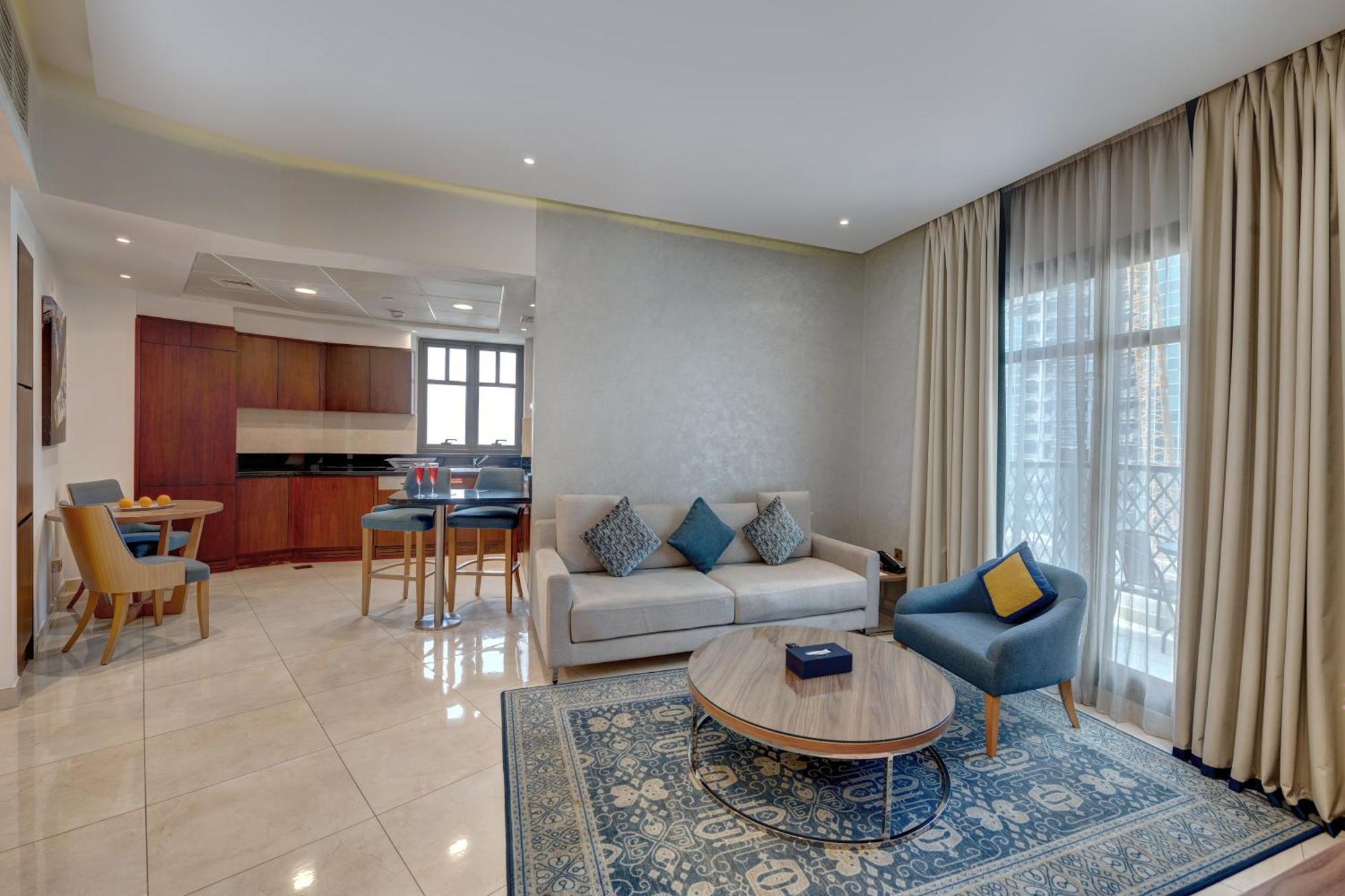 Suha Park Hotel Apartments, Waterfront Jaddaf Dubai Exterior foto